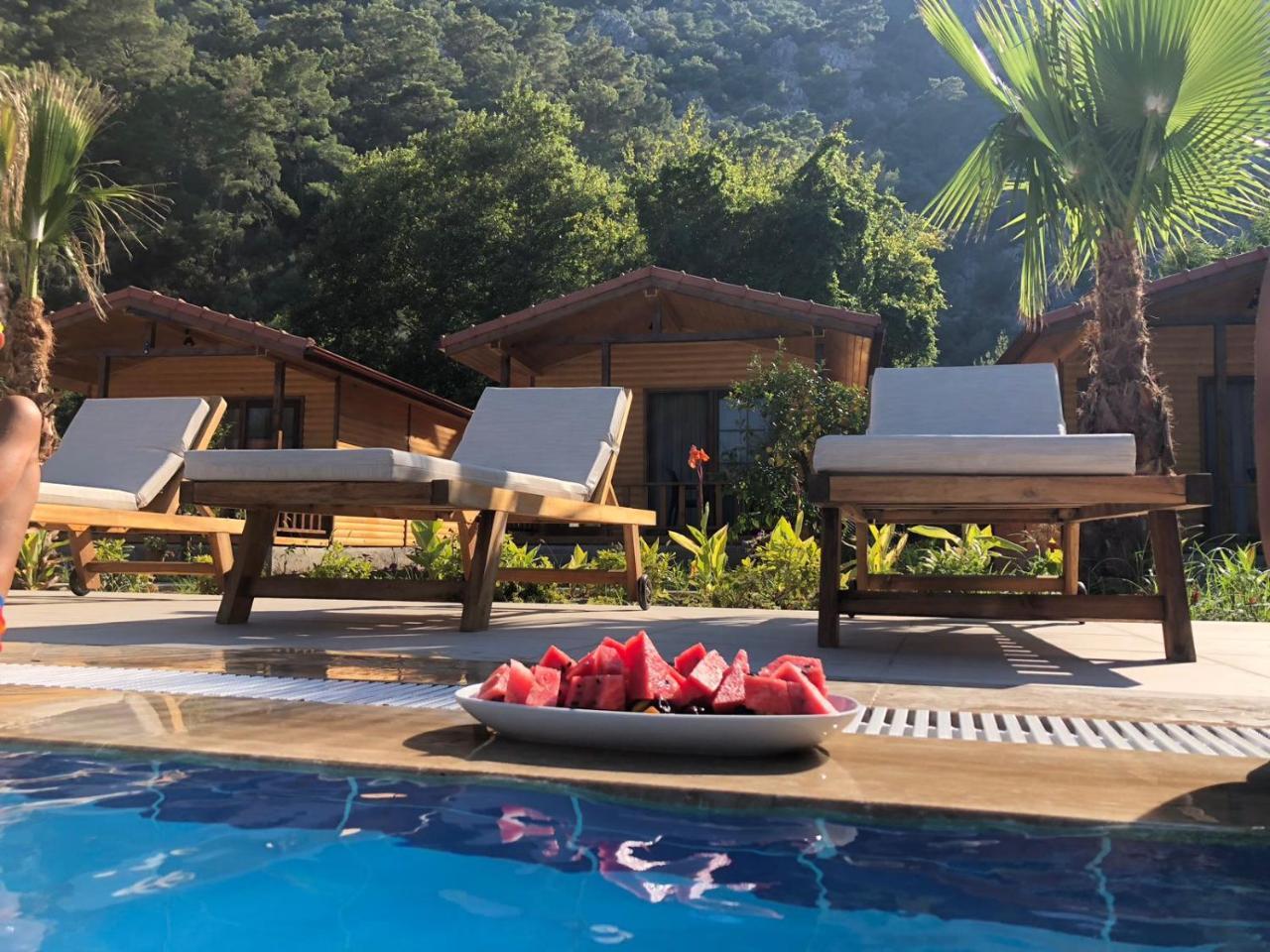 Dolunay Apart Hotel Çıralı Eksteriør bilde